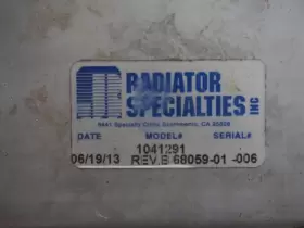 A-276471 Kohler Radiator - Lb Specialties