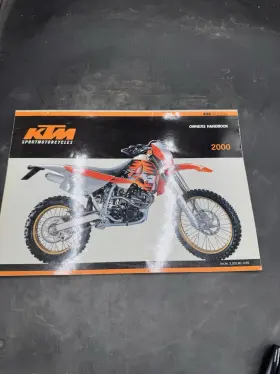 320580699 Ktm 2000 Owners Handbook 400 Sxc Usa