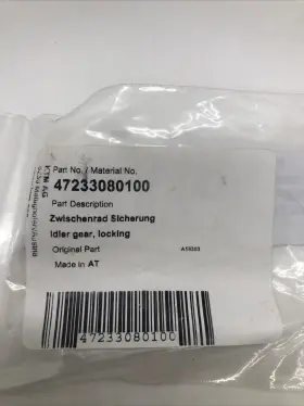 47233080100 Ktm Idler Gear Locking Oem Part