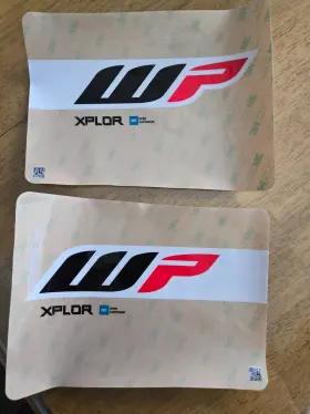 52000318 Ktm Husqvarna Oem Part# Set Wp Xplor Fork Decals