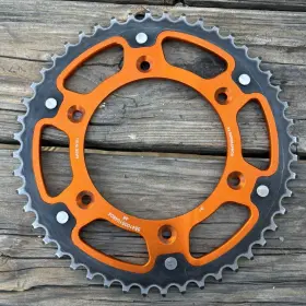 Ktm 5841005104804 Stealth Rear Sprocket Z48 No. Orange Super Sprox Powerparts