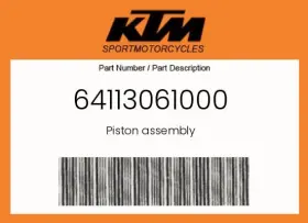 64113061000 Ktm Genuine Piston Assembly -