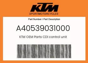 Ktm A40539031000 Genuine Cdi Control Unit -