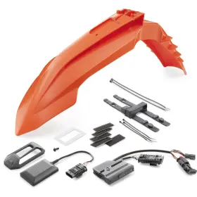 A46014986088eb Ktm Powerparts Connectivity Unit Gps Fender Kit - Orange