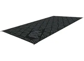 885-km-sp-gb-18 Kuma Outdoor Gear Striped Peaks Mat 18ft X 9ft Black/grey