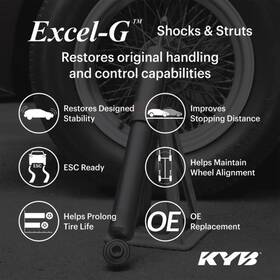 Kyb 197244039955 18-21 Mazda 6 Excel-g Gas Shock - Rear