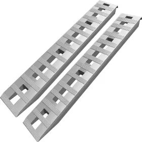 Law188706 Labwork 84 Inch X15 Aluminum Trailer Ramps 6000 Lbs Car Truck Heavy-dutyloading Ramp