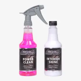 K-1019 Lanes Car Products K-1019/32 Auto Interior Shine And Vinyl Cleaner Kit Item 32oz