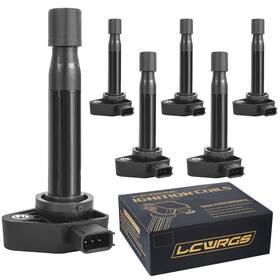 Lcwrgs 156135 Ignition Coil Pack Set Of 6 For Honda Odyssey Accord Acura Tl Rl Cl Uf242 2000