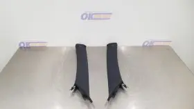 299.le1v19 Lexus 19 Gs F Interior A Pillar Windshield Post Trim Set Black Alcantara