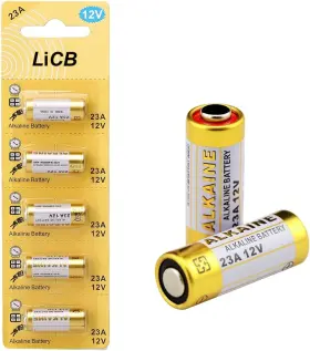 Lw-23a-5 Licb A23 23a 12v Alkaline Battery 5-pack