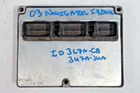 3l7a-12a650-cb Lincoln 2003 Navigator 5.4l Dohc Engine Computer