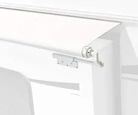 V000163307 Lippert Solera Awnings - 5000 187 Inch White Vinyl Standard Slide-out Rv Awning