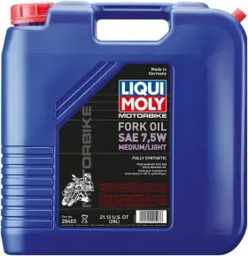 20403 Liqui Moly Medium/light Fork Oil Sae 7.5w 20l