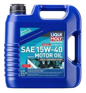 Lqm22520 Liqui Moly 4l Marine 4t Sae 15w40 Motor Oil For Powersports Engines