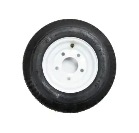 75dx15 Load Star 3s640 Tire And Wheel Assembly - St205/75dx15 5 Hole White Rim