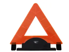 Lumen Wand 682131586815 Reflective Warning Triangle With Led Lights For Road Safety By