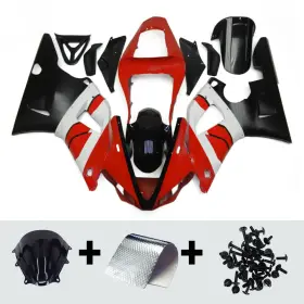 Fwr12000-39 Lupmoto #lupycai88 Fairings Kit For Yamaha Yzf1000 R1 2000 2001 01 Abs Bodywork Red White Black