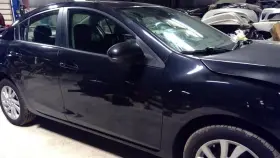 120-50613r Mazda Passenger Right Front Door Electric Sedan Black Fits 10-13 3 69368