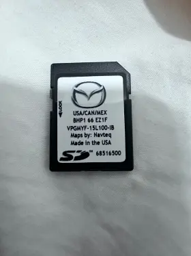 Bhp166ez1f Mazda Navigation Gps Maps Sd Card