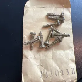 111011 Mcculloch New Oem Screw Nos Lot Of 10 Total Chainsaw 16x.8