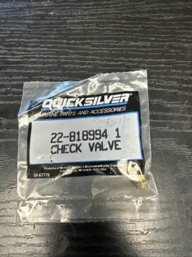 22-8189941 Mercury Marine Oem Parts 22-818994 Check Valve