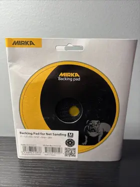 915gv28 Mirka Abrasives 5 Inch Grip 28 Hole Vacuum Pad #915gv28