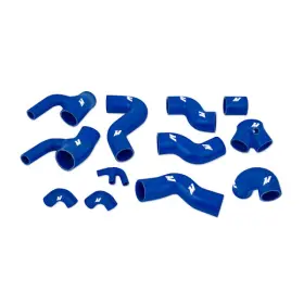 Mmhose-s4-97tbl Mishimoto Fits 97-02 Audi S4 Turbo Blue Silicone Hose Kit