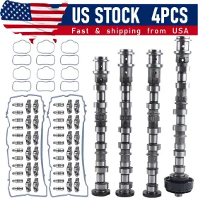 Dm51843r  Misioek Engine Camshafts Rockers Lifters Kit Compatible With Jeep Dodge Ram 3.6l V6