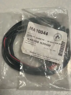 Ma10044 Mm Since 1975 Gauge Feed Harness - 289 With Warning Lights 2 Speed Heater Motor 1965 Mustang