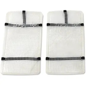 19010797 Moose Racing Mud Radiator Cover White Yamaha