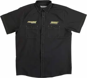 3040-2966 Moose Racing Shop Shirt - Black Large