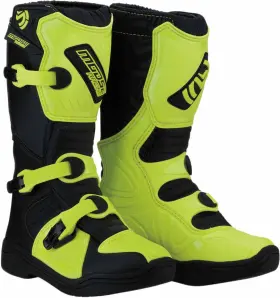 3411-0446 Moose Racing M1.3 Youth Boots - Black/hi-viz Size 3