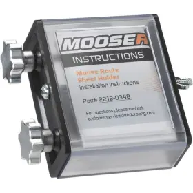 917863 Moose Racing Side Load Route Sheet Holder Silver