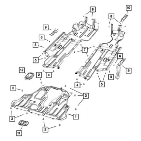 68260959aa Mopar Door Access Cover