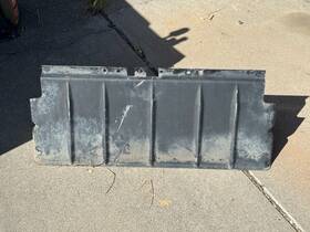 Mopar 82200613 Front Axle Skid Plate 84-01 Jeep Cherokee Xj Comanche Mj - Metal