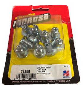 Moroso Mor71350 Morose New Oval Head Quik Fastener .500in Medium Body