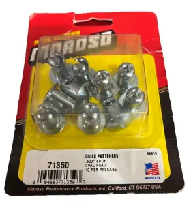 Mor71350 Moroso Morose New Oval Head Quik Fastener .500in Medium Body