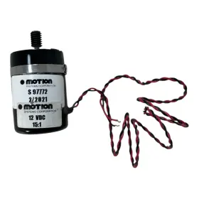 S-97772 Motion Systems Corporation Corp 2/2021 12 Vdc 15 1 Motor