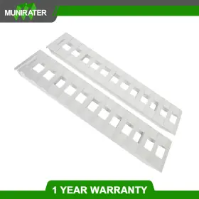 Mr2452866m Munirater Auto Trailer Ramps Hook Ends Knife Foot 6500 Lb 72 14 Aluminum Truck Car 2pcs