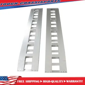 Tsp43530s Munirater 2pcs 84 Inch X15 Aluminum 6000lbs Truck Car Auto Trailer Ramps Hook End Knife New