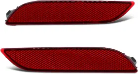 254798 Nakkaa Rear Bumper Light Lamp Reflector Left And Right Compatible With Camry