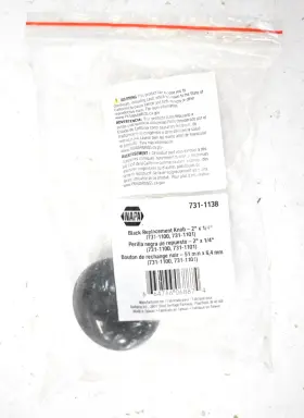 731-1138 Napa Balkamp Knob Replacement Black Finish 2 Inch X 1/4