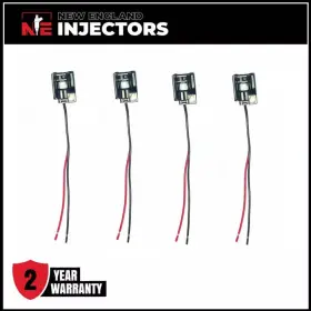 23250-24020 New England Injectors Set Of 4 Denso Fuel Injector Connectors Fits 19-20 Lexus Ux200 2.0l
