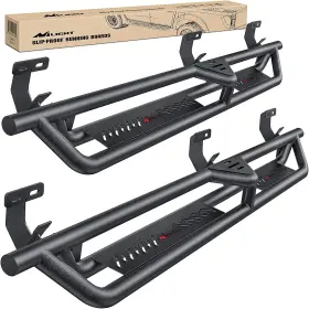 Doe-04 Nilight Running Boards For 2009-2018 Dodge Ram Quad Cab Black