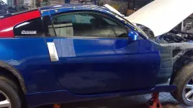 120-59078r Nissan Right Front Passenger Door Coupe Blue Fits 03-07 350z 85343
