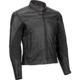 7354-2105-40 Noru Maruchi Leather Jacket - Black 40
