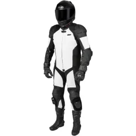 7373-2195-04 Noru Twenty Eight One-piece Suit - White/black Small