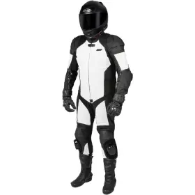 7373-2195-09 Noru Twenty Eight One-piece Suit - White/black Xxx-large