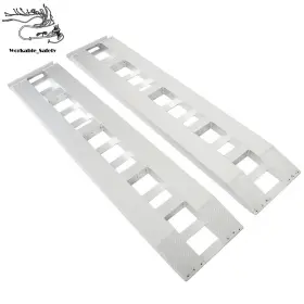 Ws2201290st Nurniacl 2pcs 72ftftx14ftft Aluminum Truck Trailer Ramps 3250 Lbs Per Ramp Max. 6500